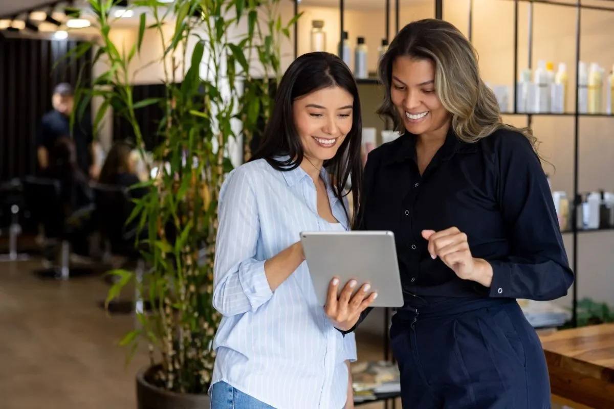 Le paramétrage ou la formation dans un salon