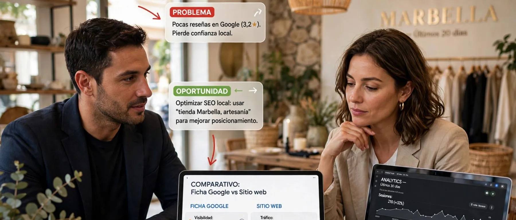 Un état des lieux digital présenté au client sur tablette