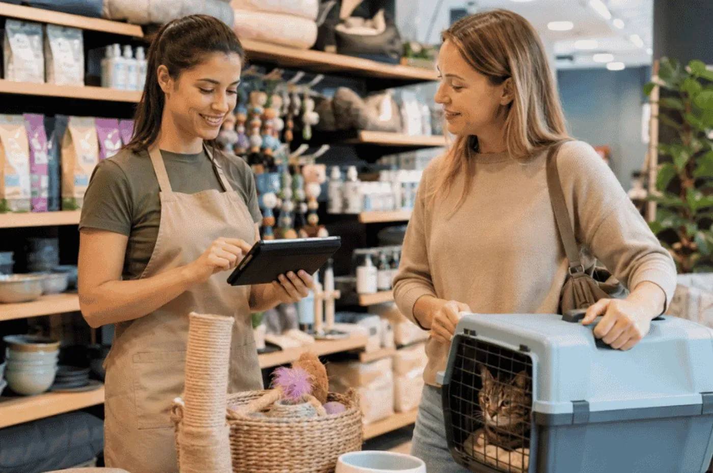 Le travail quotidien dans un établissement de type animalerie