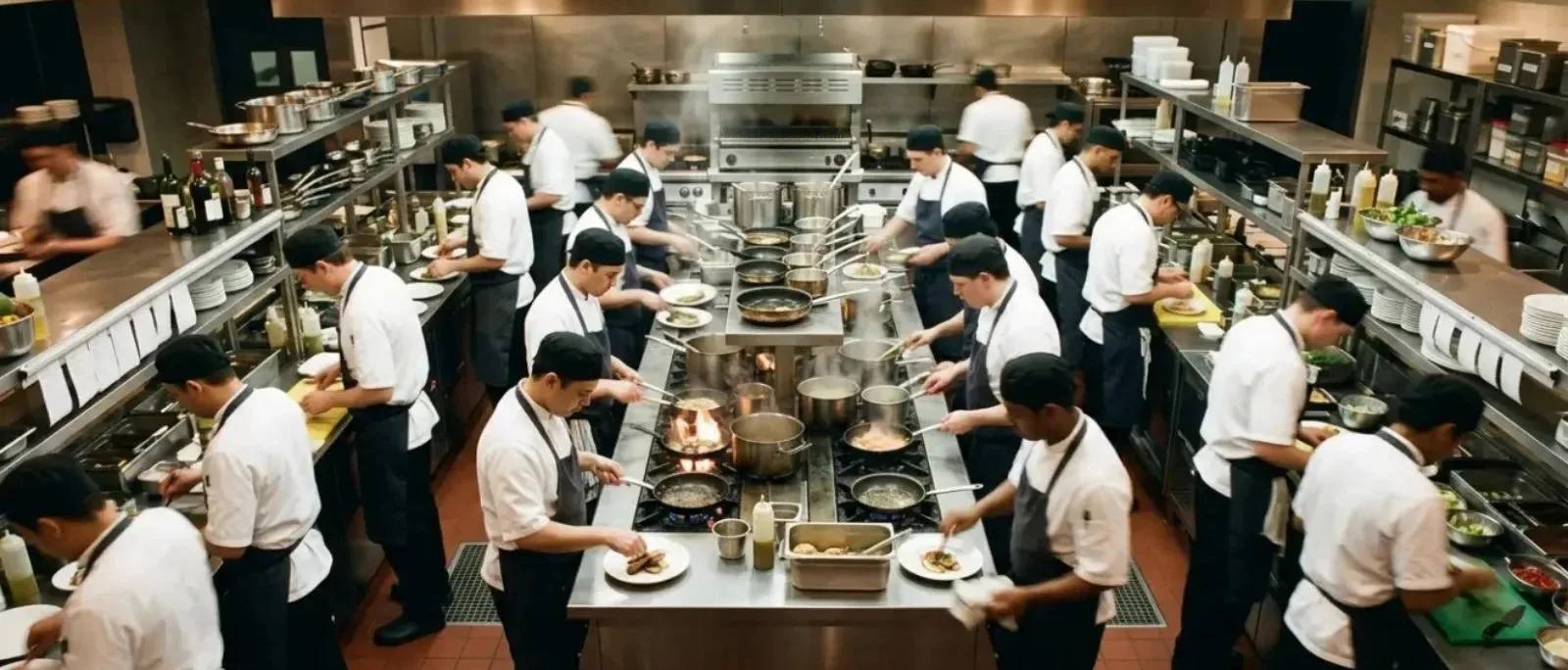 La hora punta — Restauración y alimentación