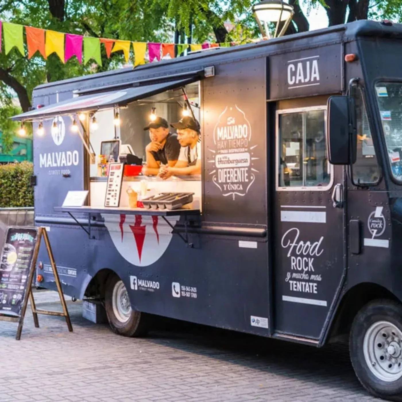 Food truck accompagné par Projexo
