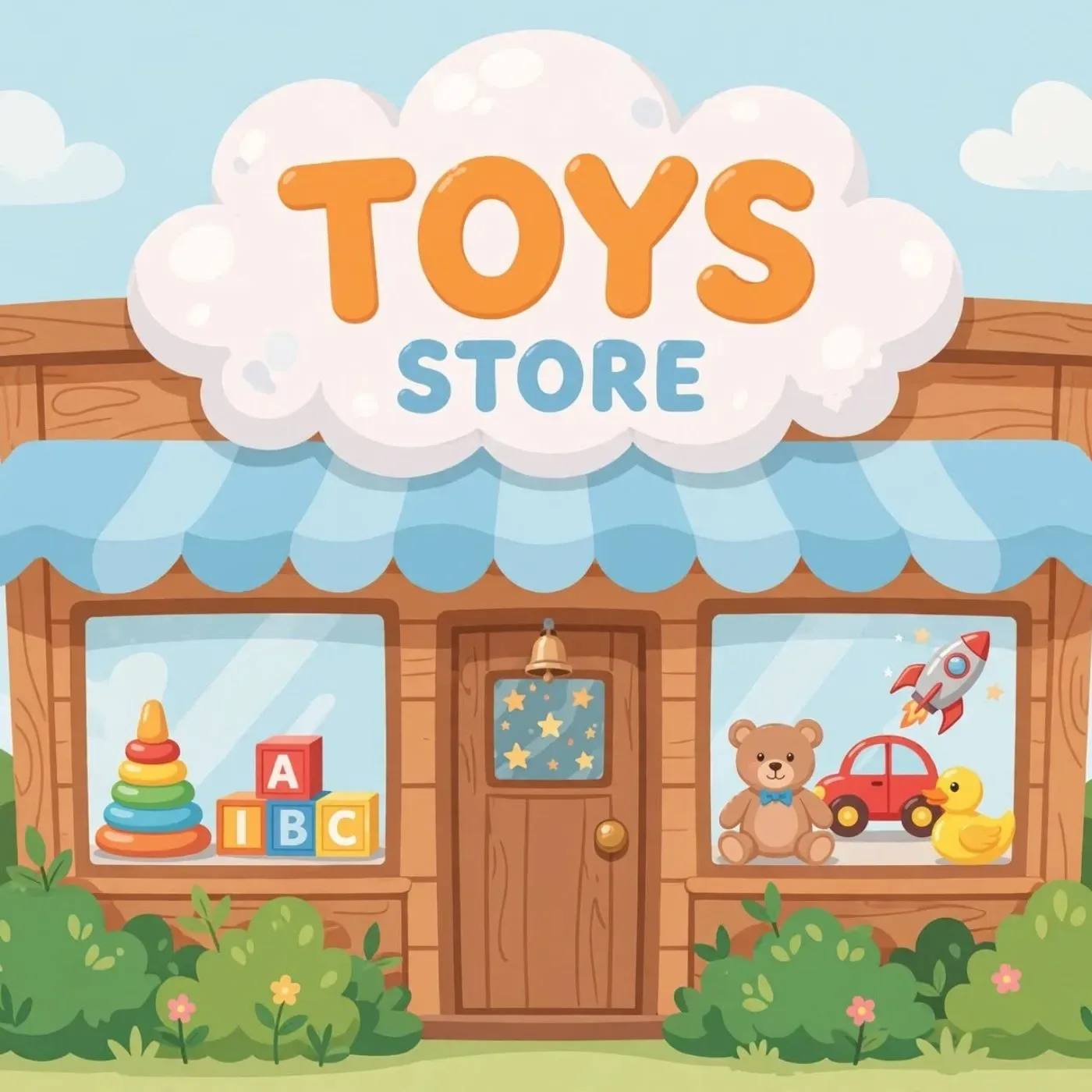 Magasin de jouets accompagné par Projexo
