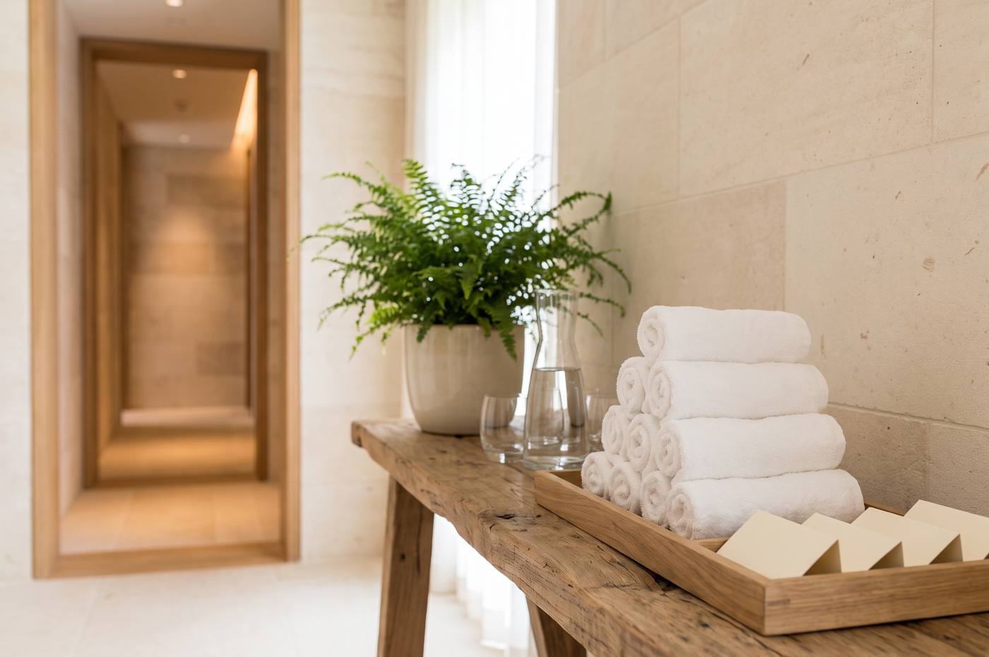 El trabajo diario en un spa